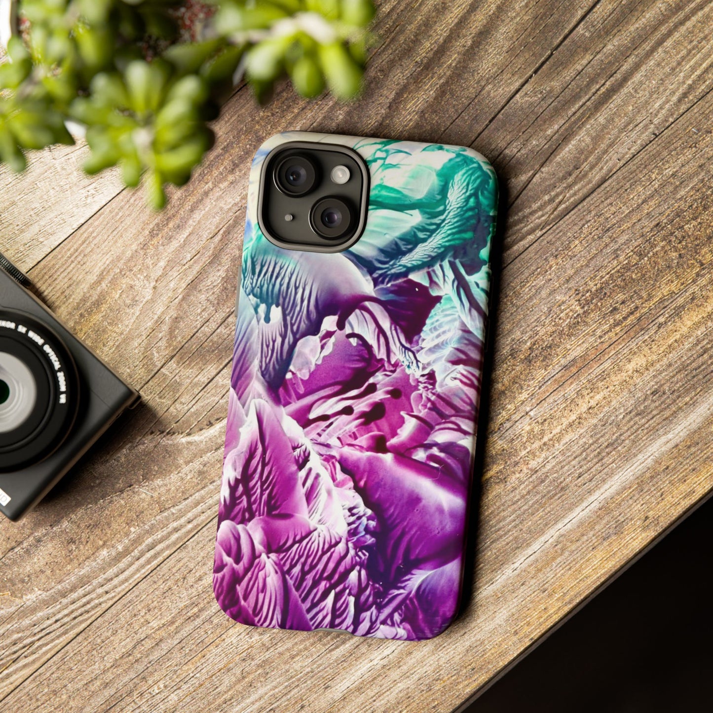 Stylish Hard Phone Case, Bloom, Art Design by Sincthus