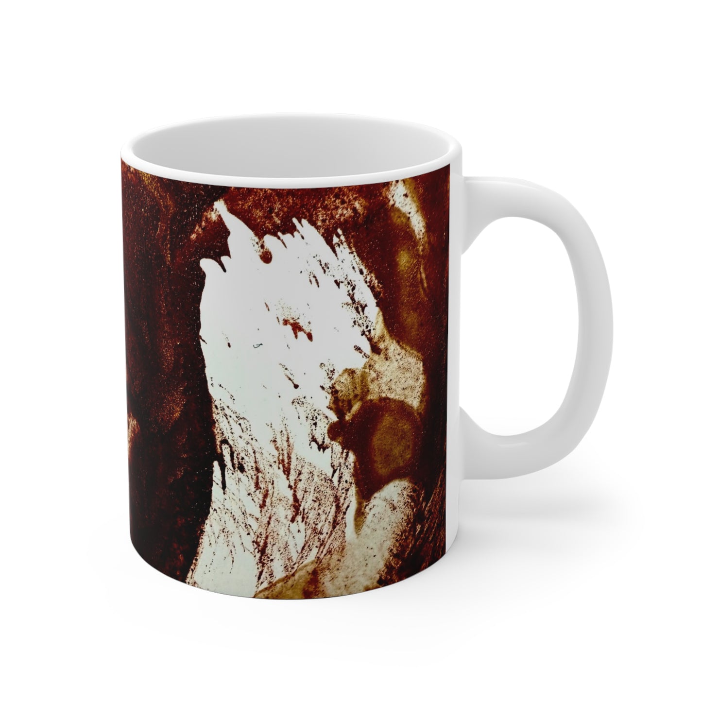 Artistic Ceramic Mug, Autumn, Art Design by Sincthus