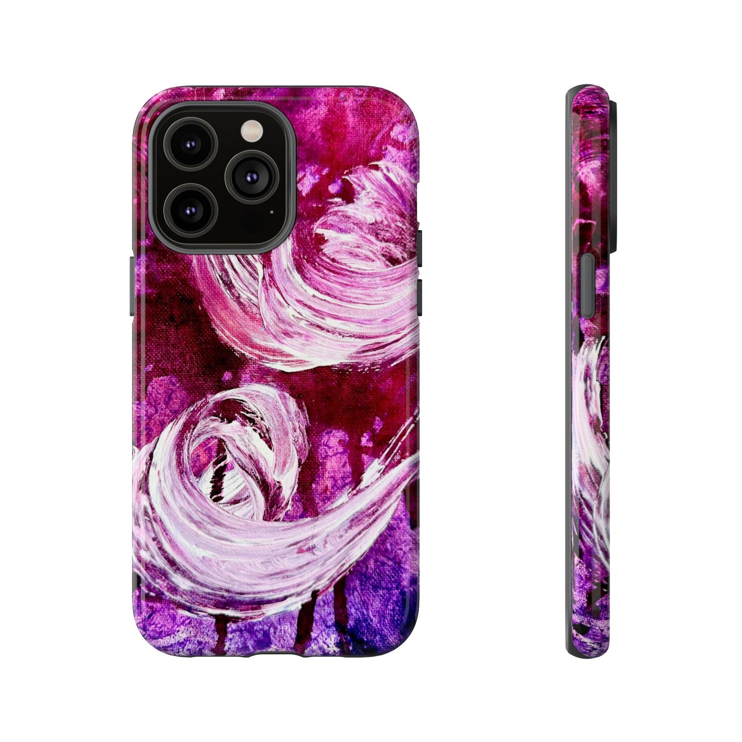 Stylish Hard Phone Case, Love Path, Art Design by Sincthus