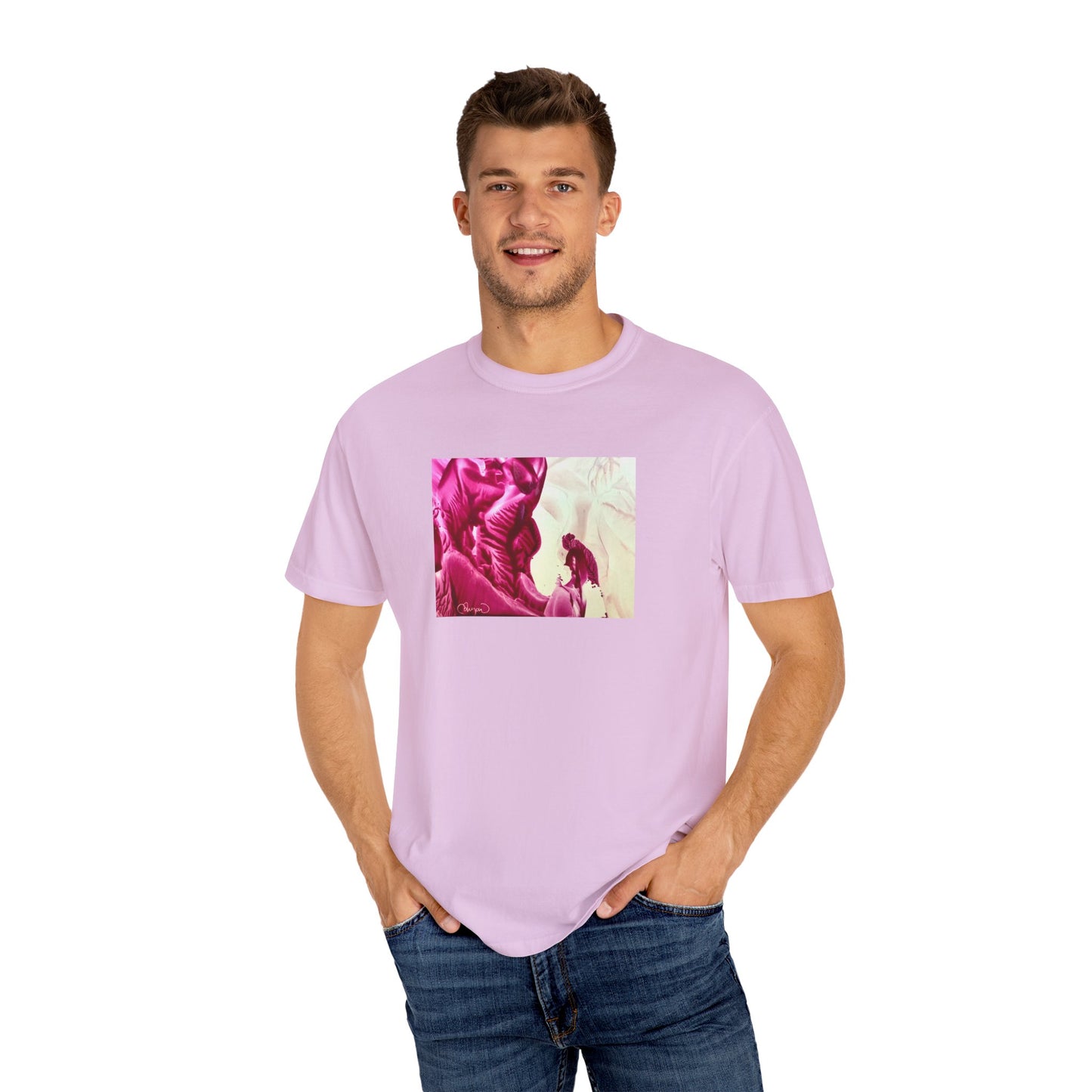Unisex Garment-Dyed T-shirt, Mother, Art Design by Sincthus