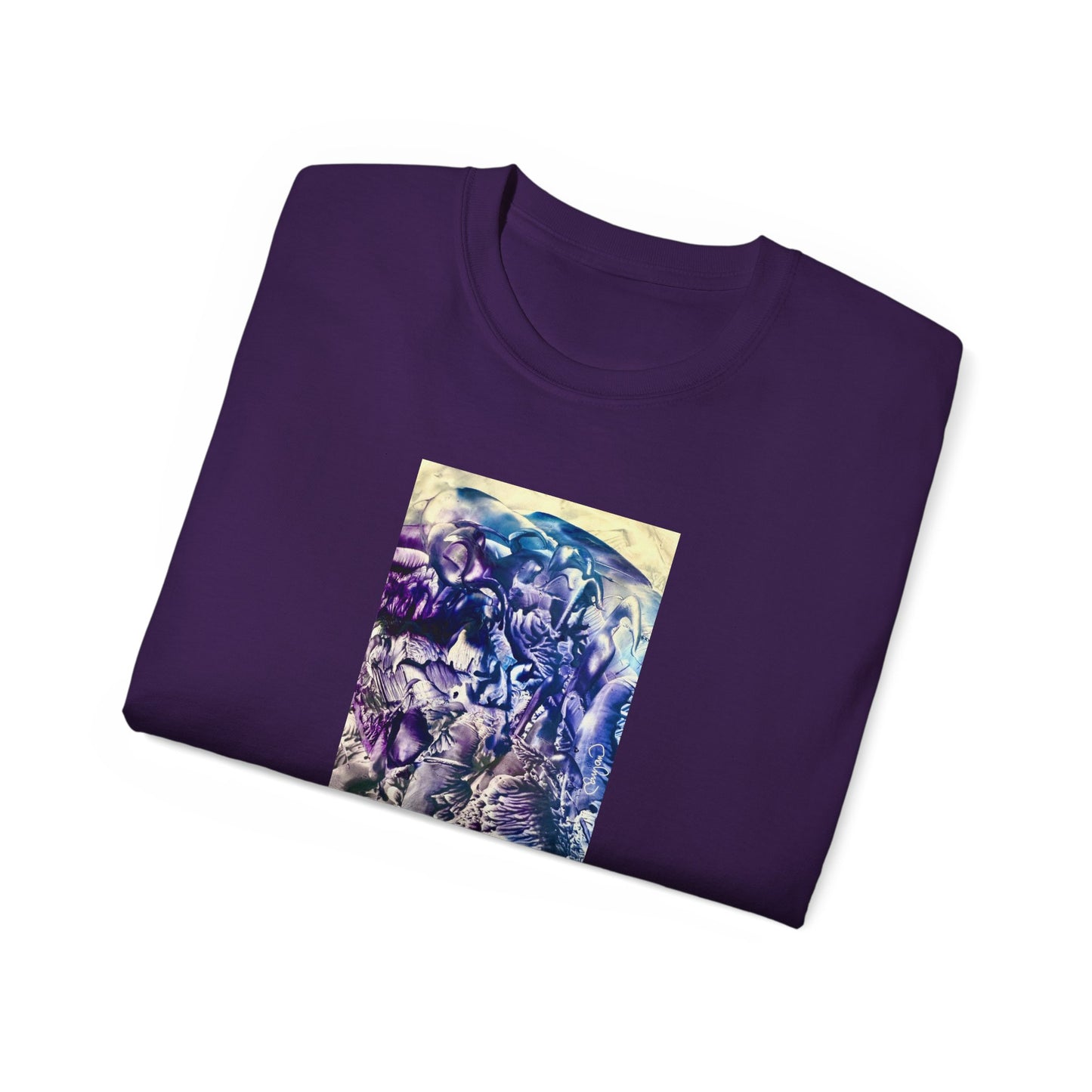 Unisex Ultra Cotton T-Shirt, Flood, Art Design by Sincthus