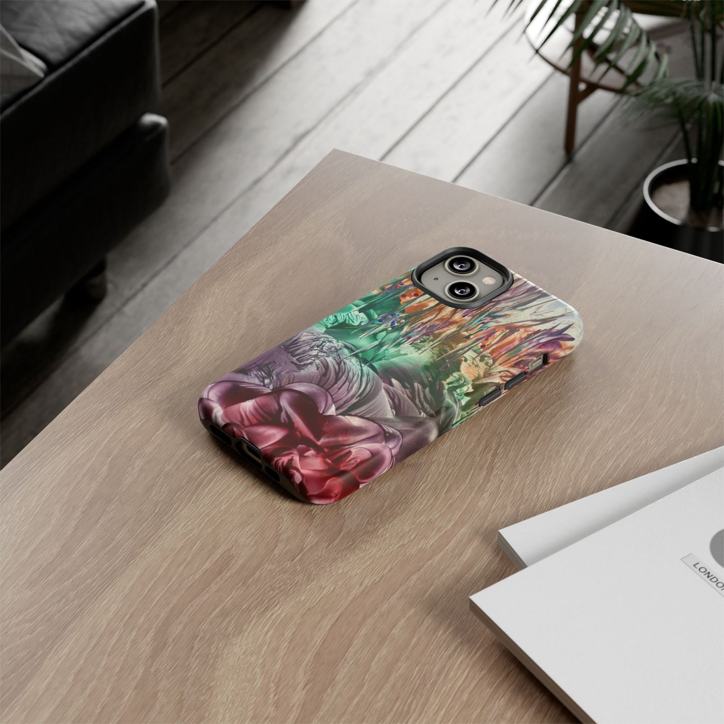 Stylish Hard Phone Case, Landscape, Art Design by Sincthus