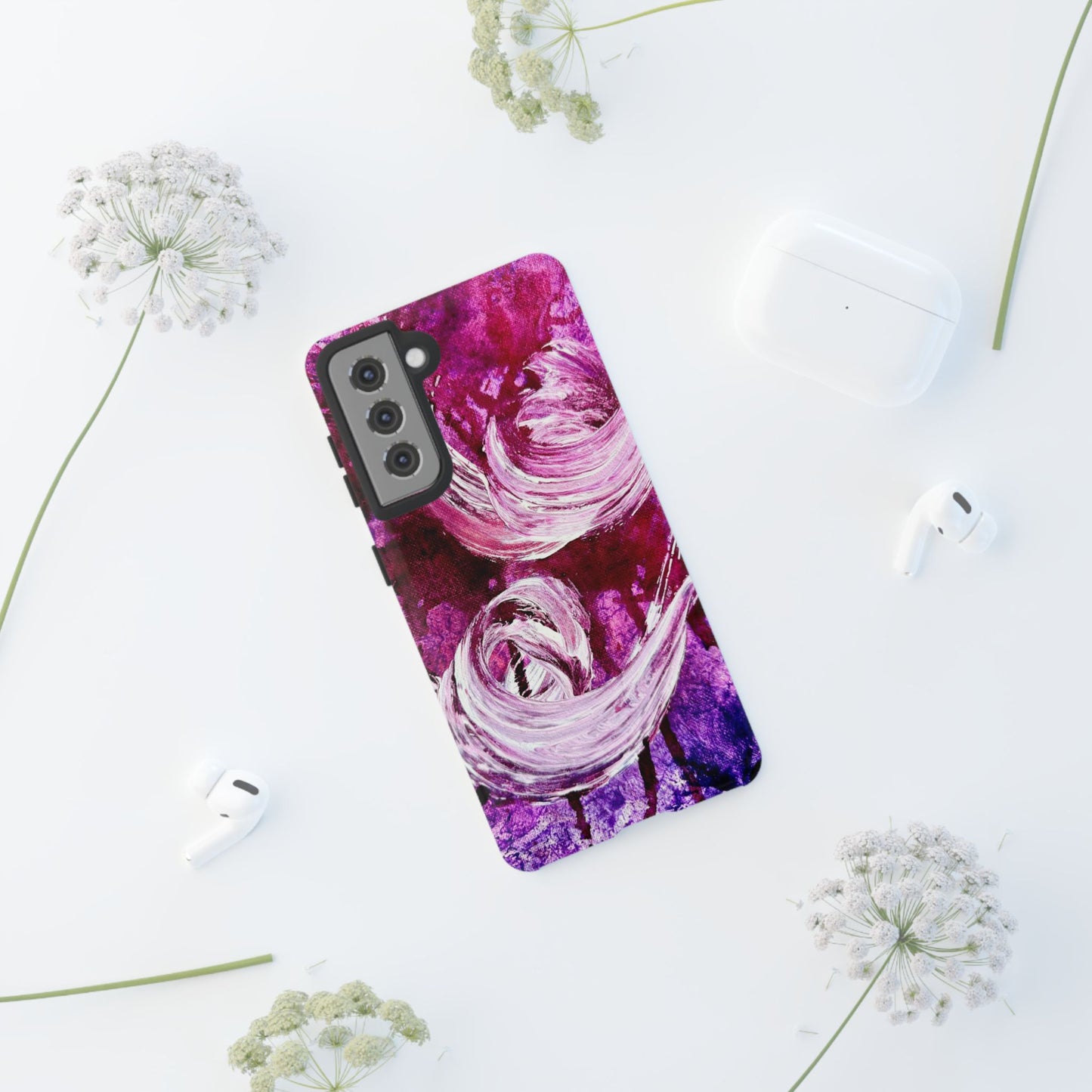 Stylish Hard Phone Case, Love Path, Art Design by Sincthus