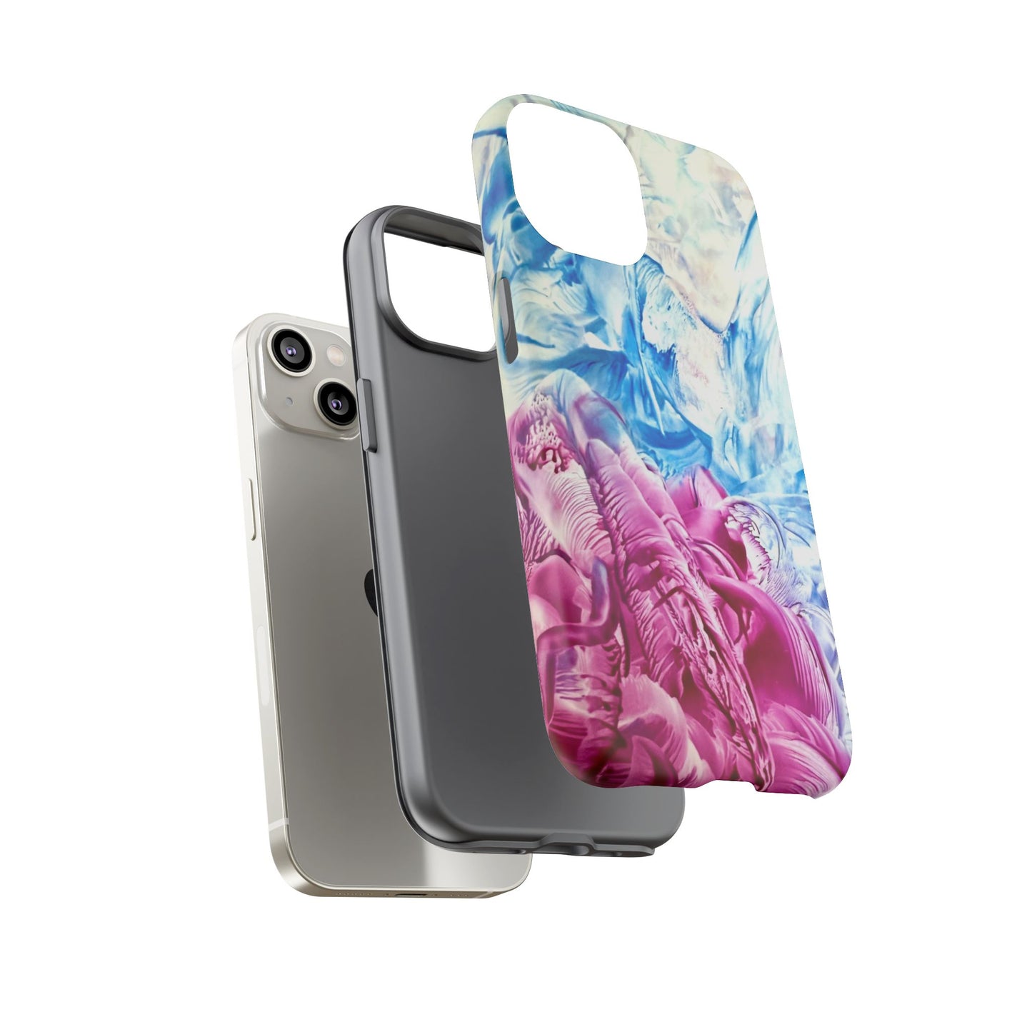 Stylish Hard Phone Case, White Horse, Art Design by Sincthus