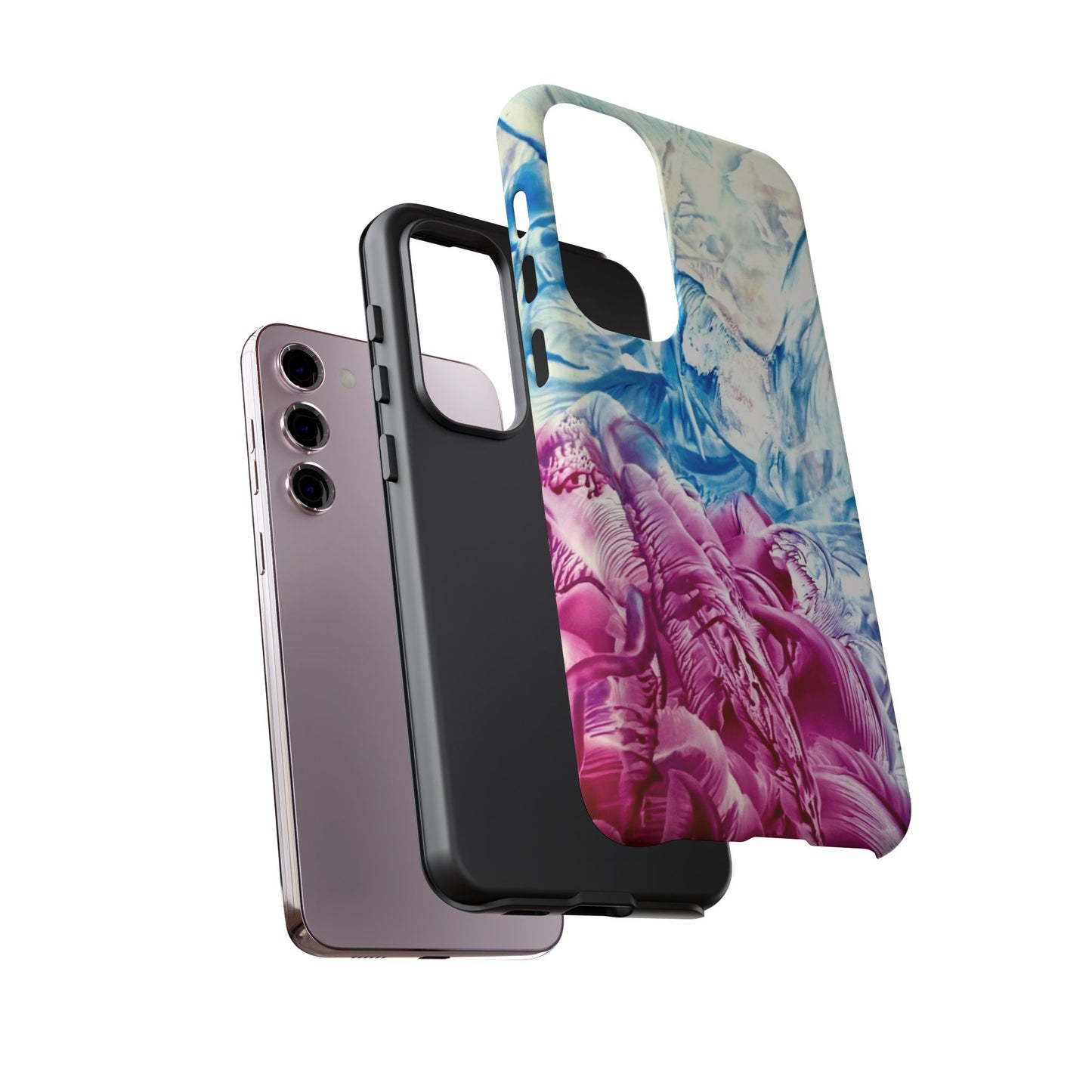 Stylish Hard Phone Case, White Horse, Art Design by Sincthus