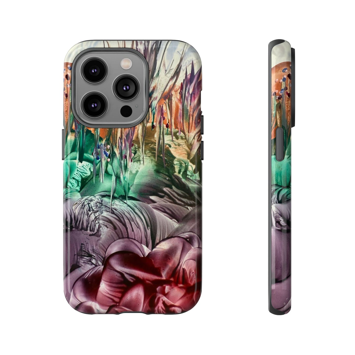 Stylish Hard Phone Case, Landscape, Art Design by Sincthus