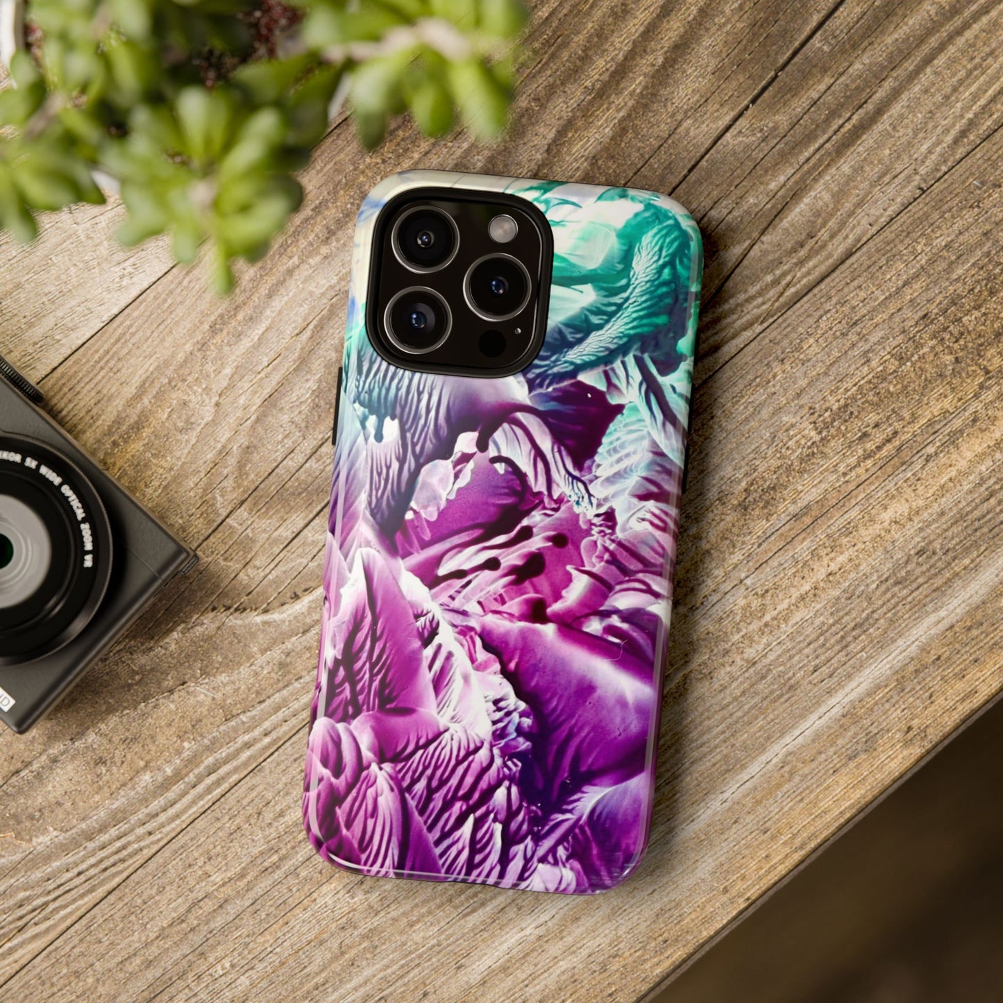 Stylish Hard Phone Case, Bloom, Art Design by Sincthus