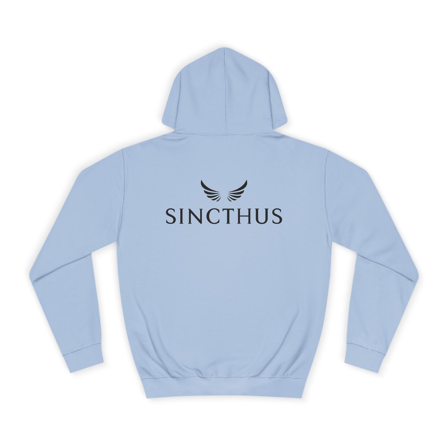 Unisex College Hoodie Sincthus Back Logo