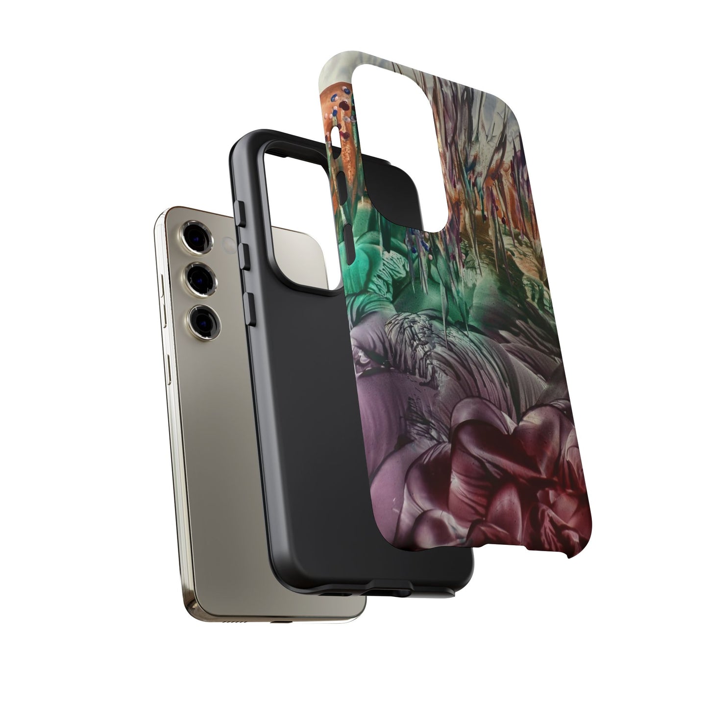 Stylish Hard Phone Case, Landscape, Art Design by Sincthus