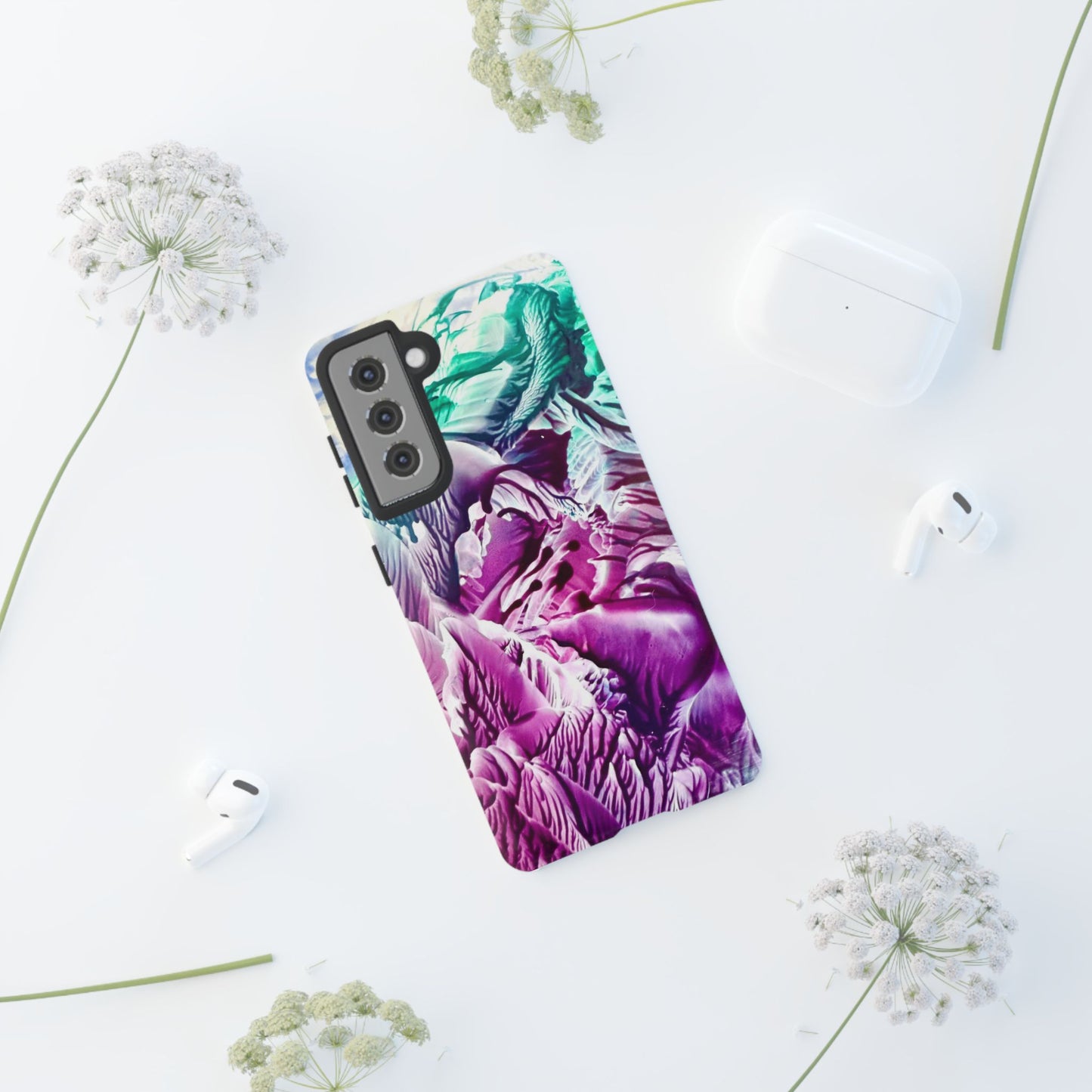 Stylish Hard Phone Case, Bloom, Art Design by Sincthus