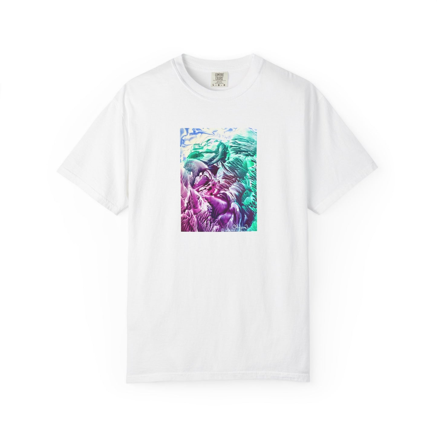 Unisex Garment-Dyed T-shirt, Bloom, Art Design by Sincthus