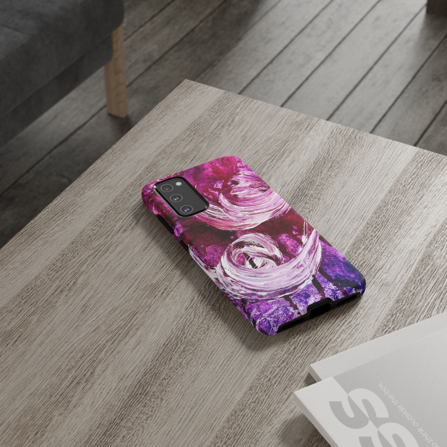 Stylish Hard Phone Case, Love Path, Art Design by Sincthus