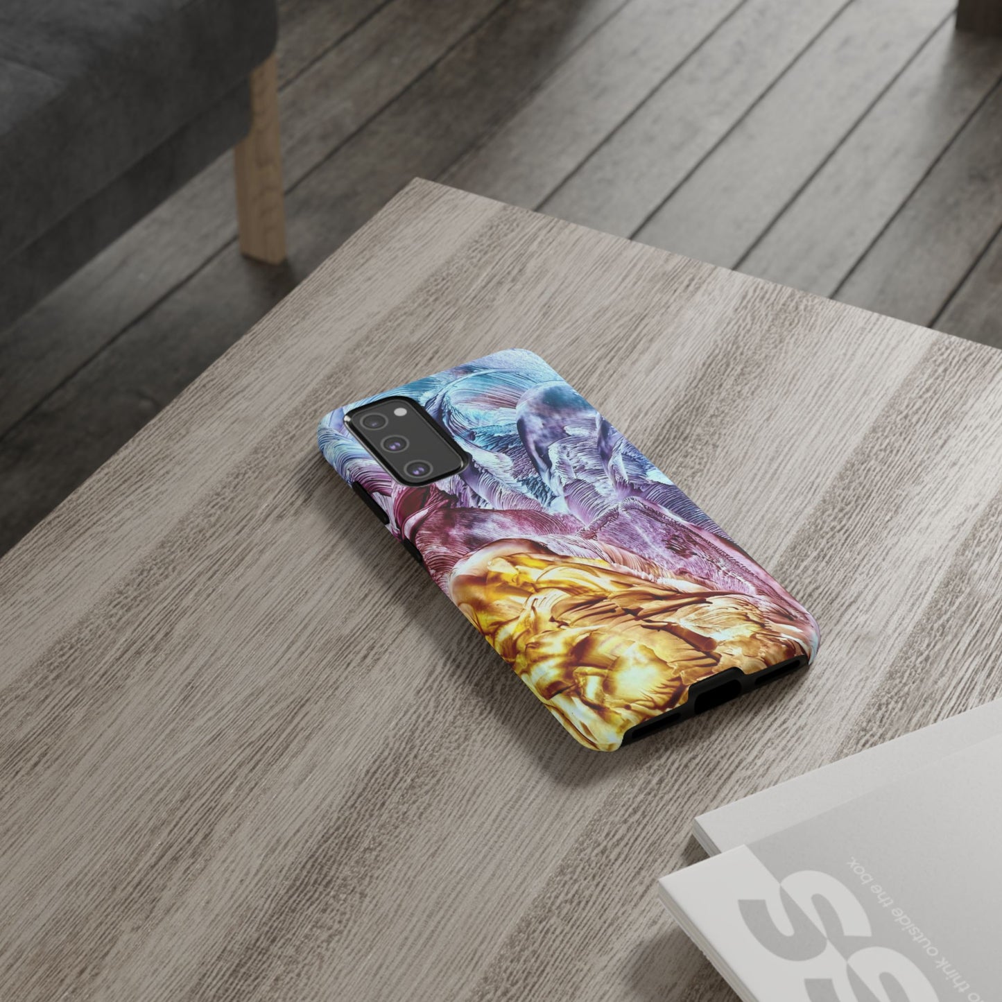 Stylish Hard Phone Case, Waves, Art Design by Sincthus