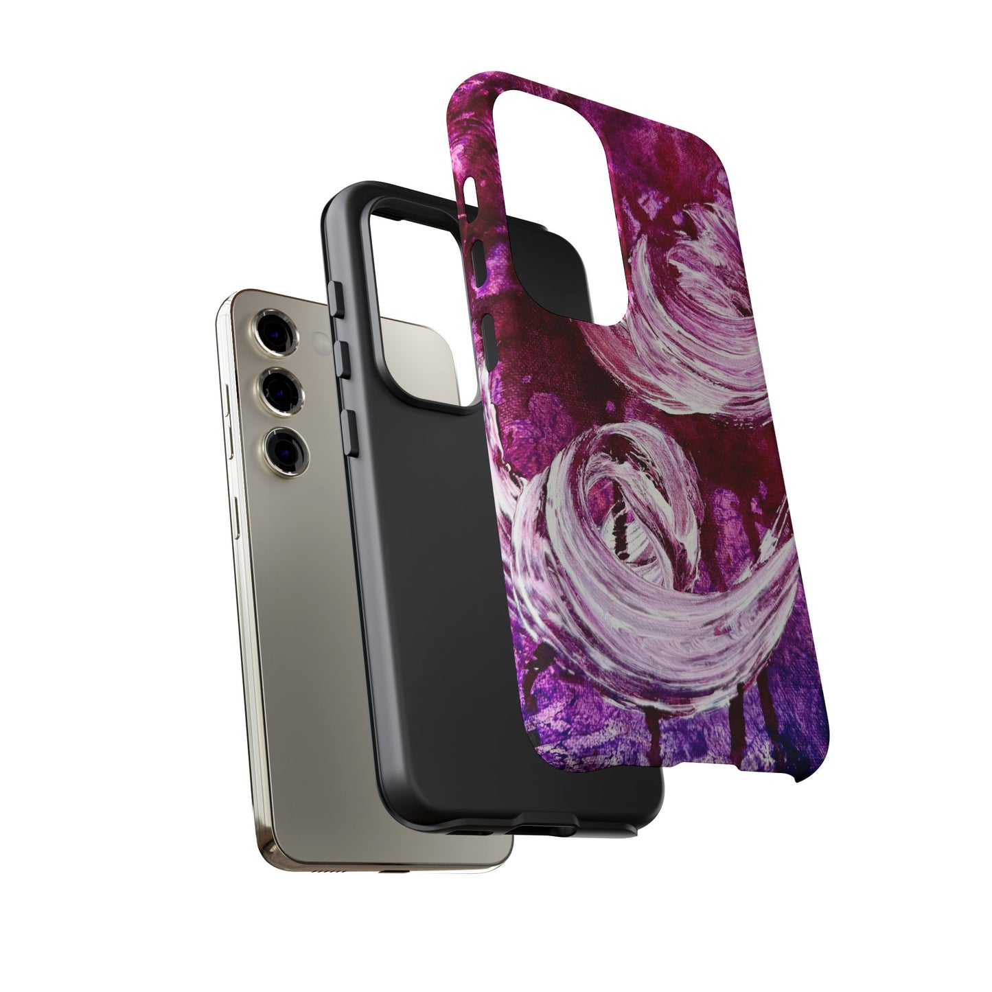 Stylish Hard Phone Case, Love Path, Art Design by Sincthus