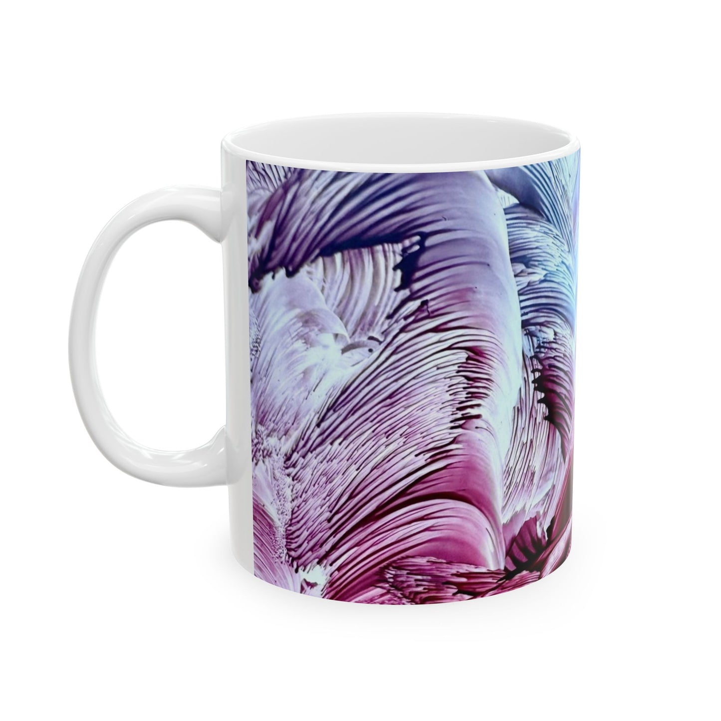 Ceramic Mug, Waves, Art Design by Sincthus