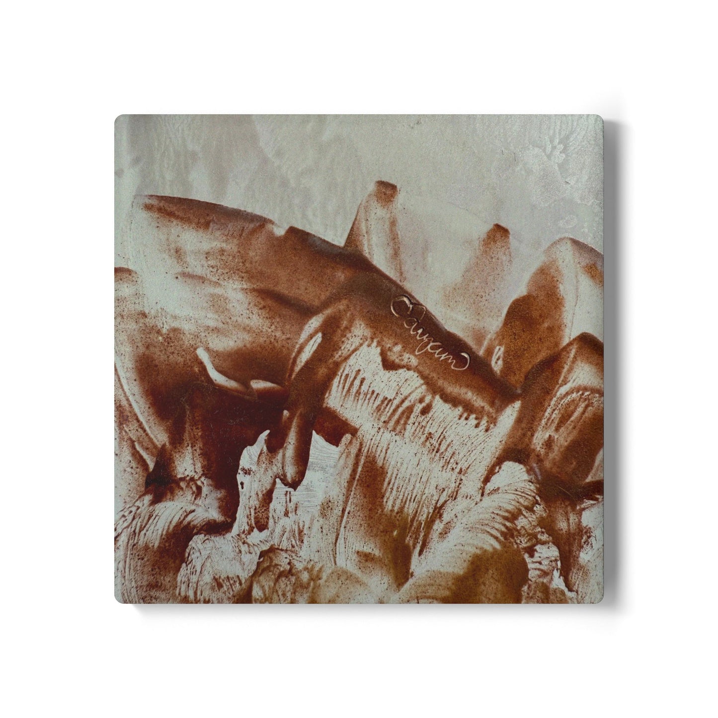 Ceramic Coaster, Together, Art Design by Sincthus