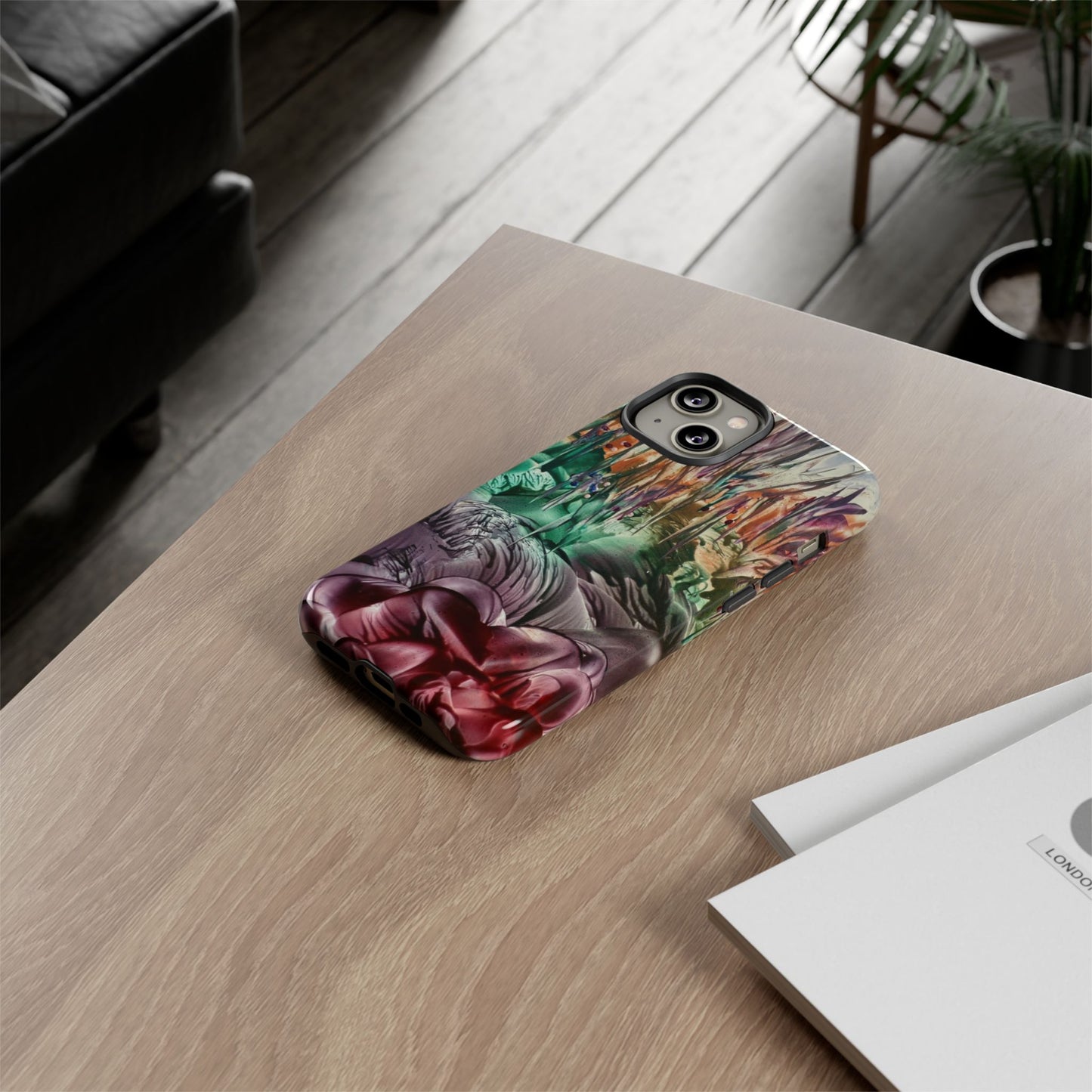 Stylish Hard Phone Case, Landscape, Art Design by Sincthus