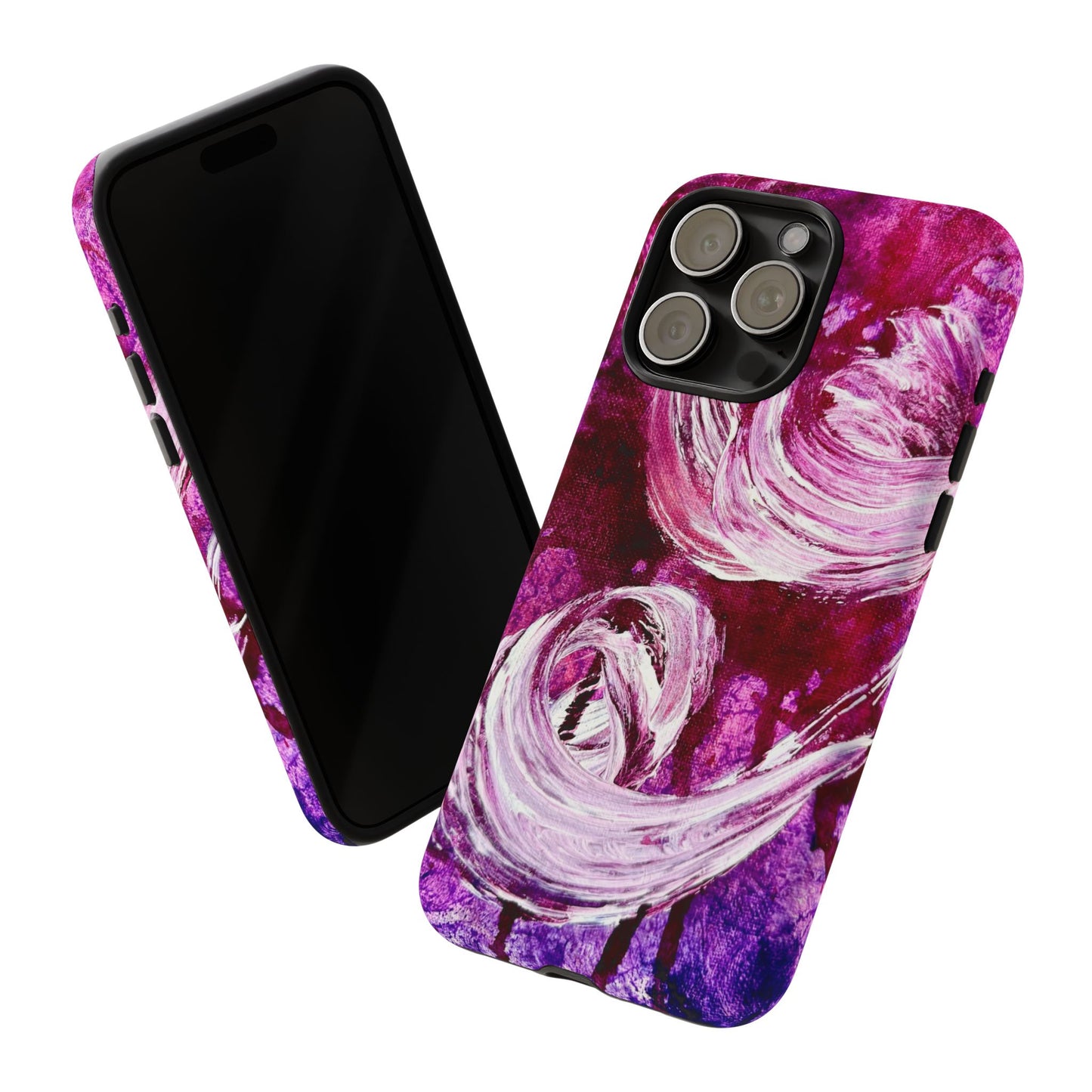 Stylish Hard Phone Case, Love Path, Art Design by Sincthus