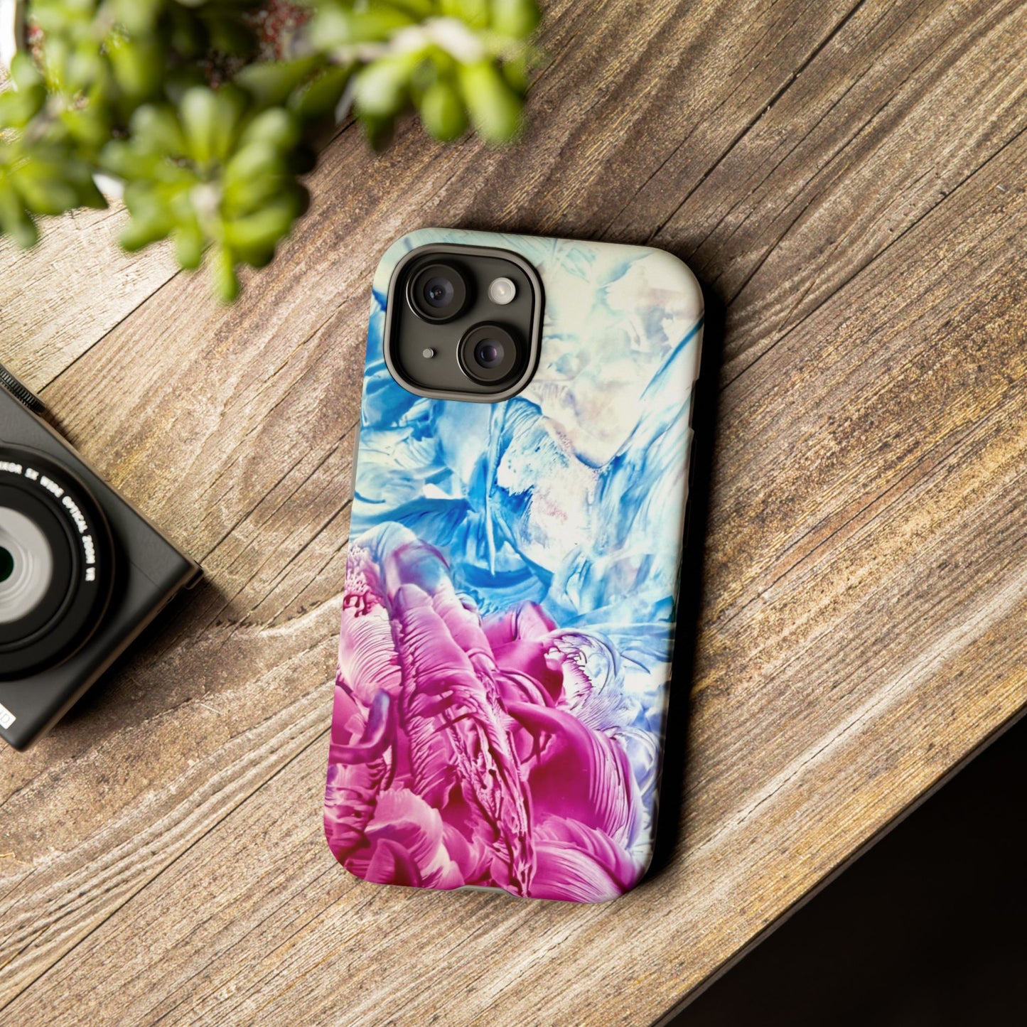 Stylish Hard Phone Case, White Horse, Art Design by Sincthus