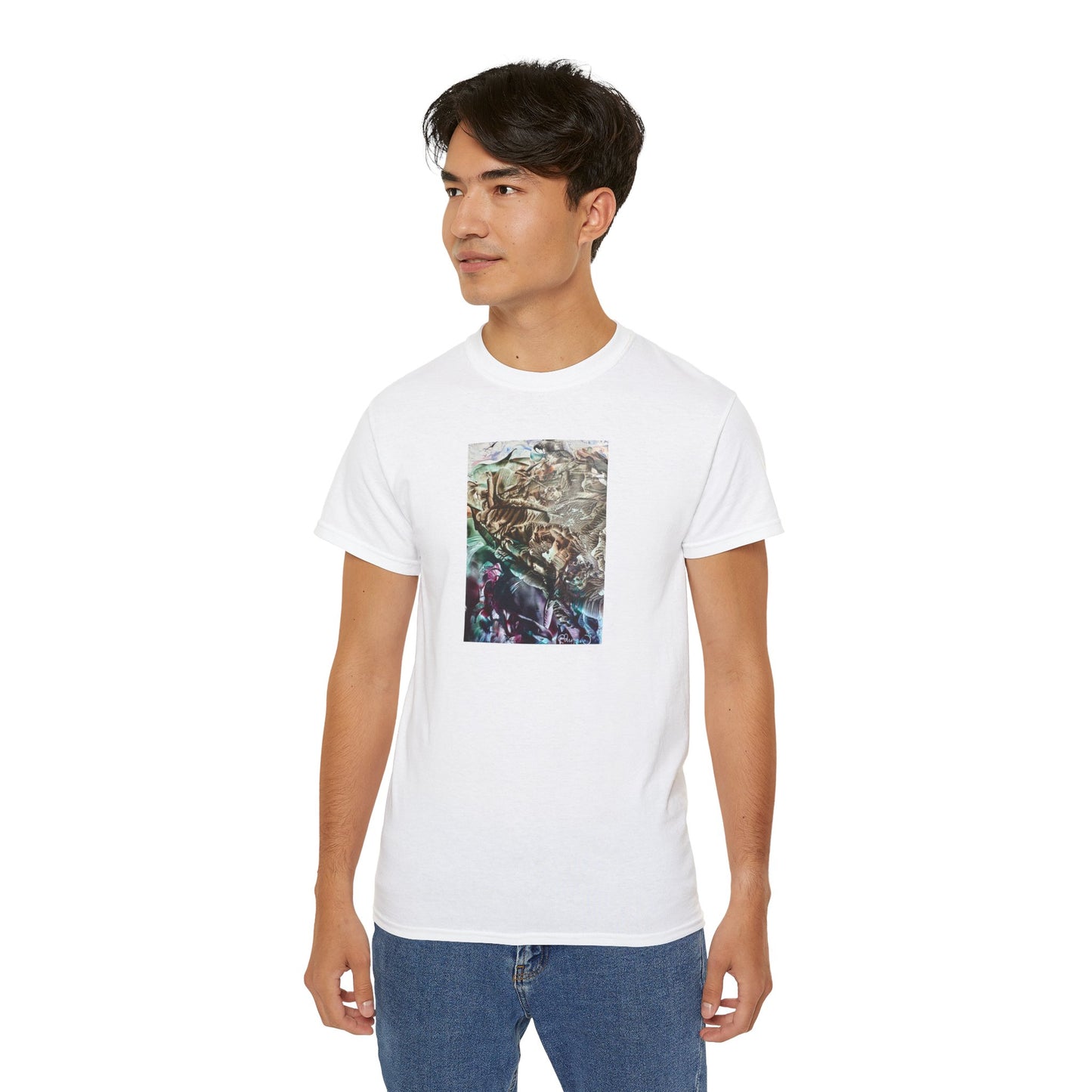 Unisex Ultra Cotton T-Shirt, Adventure, Art Design by Sincthus