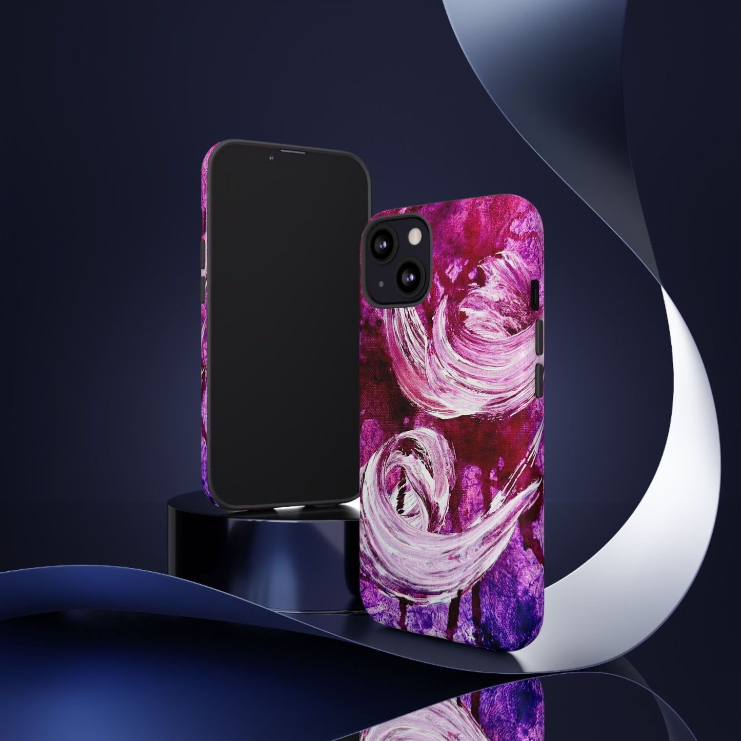 Stylish Hard Phone Case, Love Path, Art Design by Sincthus