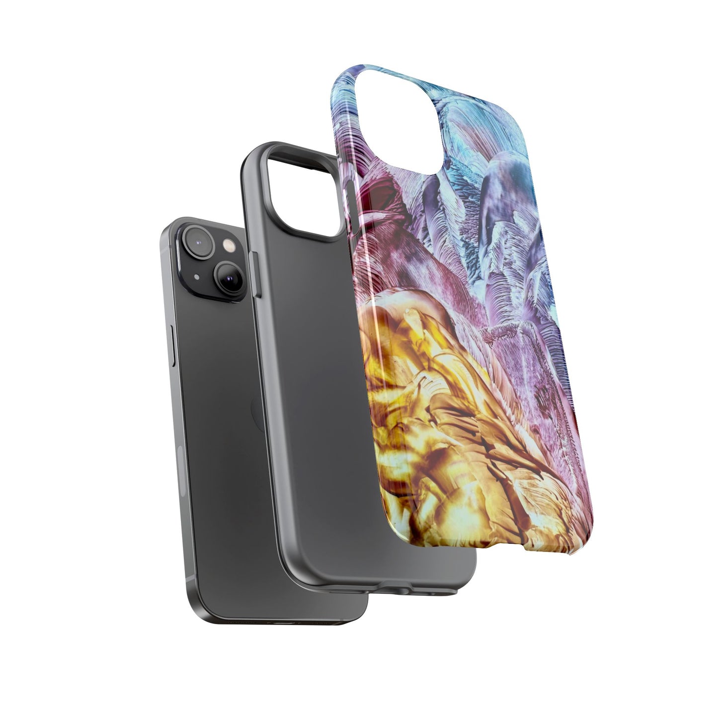 Stylish Hard Phone Case, Waves, Art Design by Sincthus