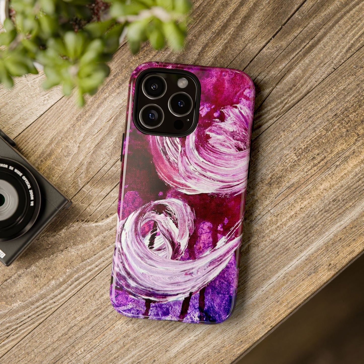 Stylish Hard Phone Case, Love Path, Art Design by Sincthus