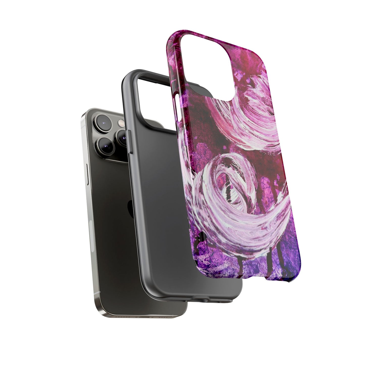 Stylish Hard Phone Case, Love Path, Art Design by Sincthus