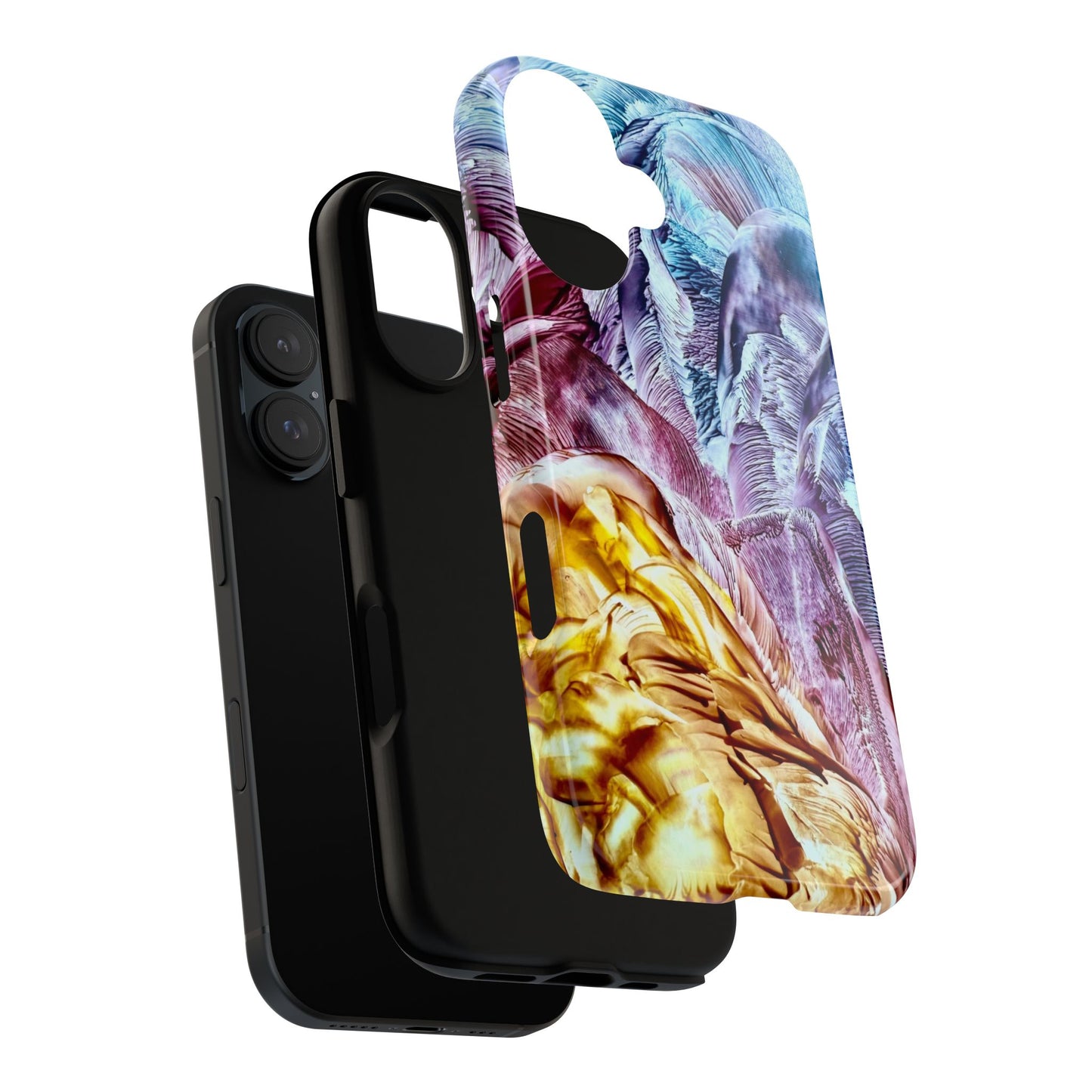 Stylish Hard Phone Case, Waves, Art Design by Sincthus