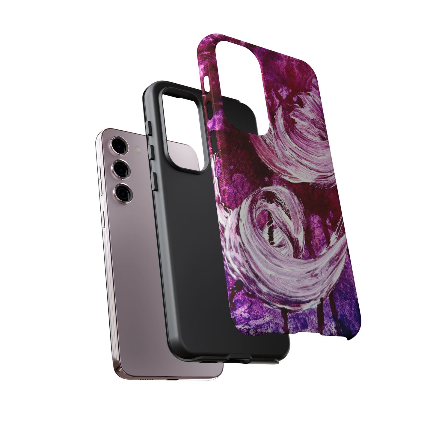 Stylish Hard Phone Case, Love Path, Art Design by Sincthus