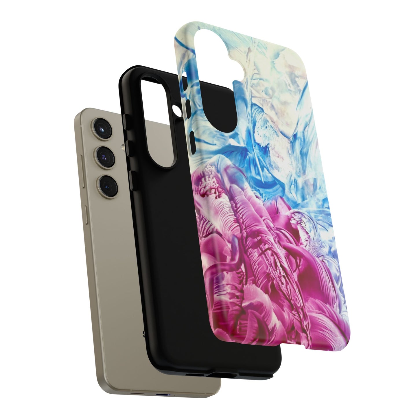 Stylish Hard Phone Case, White Horse, Art Design by Sincthus