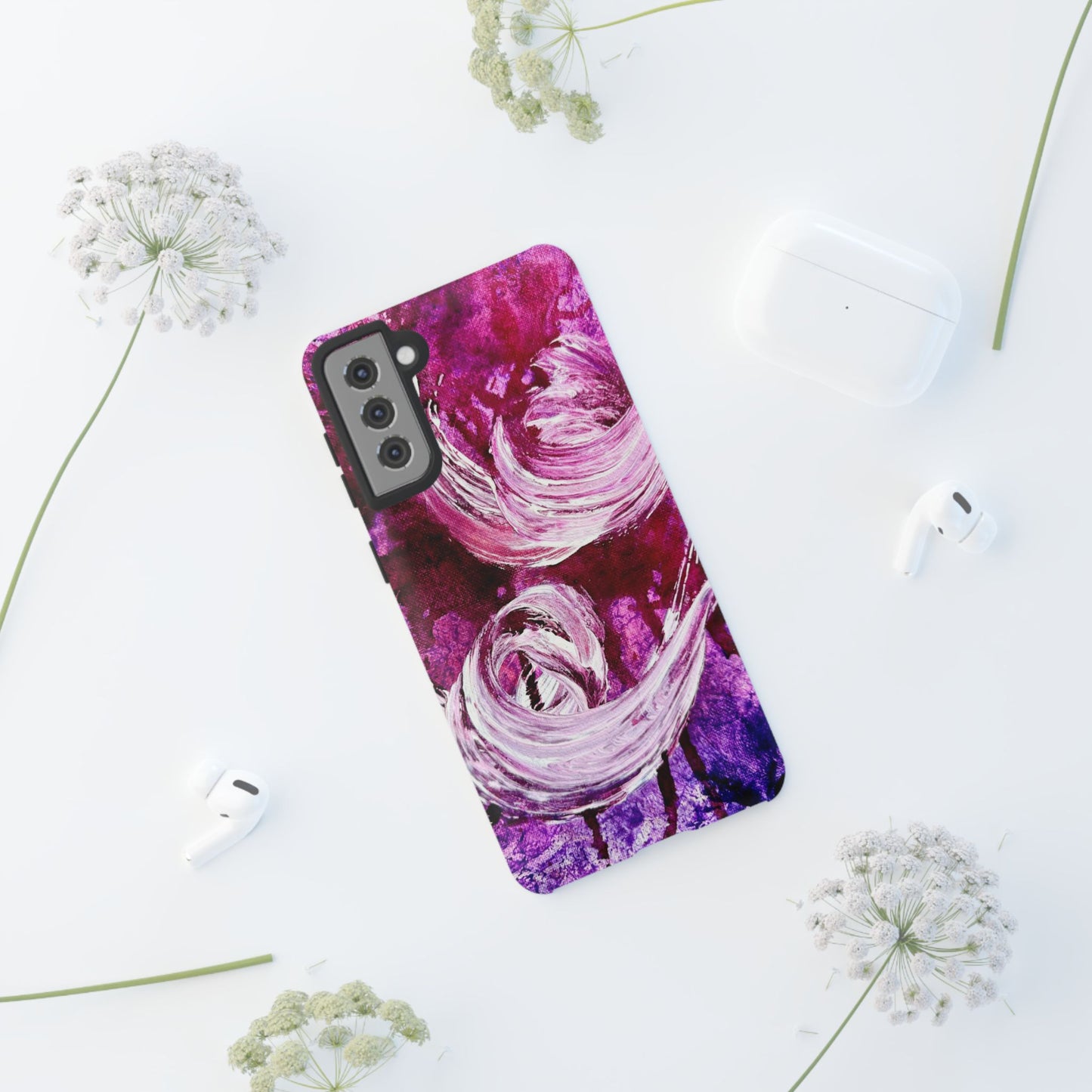 Stylish Hard Phone Case, Love Path, Art Design by Sincthus