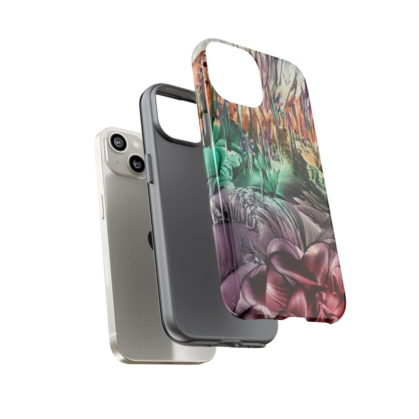 Stylish Hard Phone Case, Landscape, Art Design by Sincthus