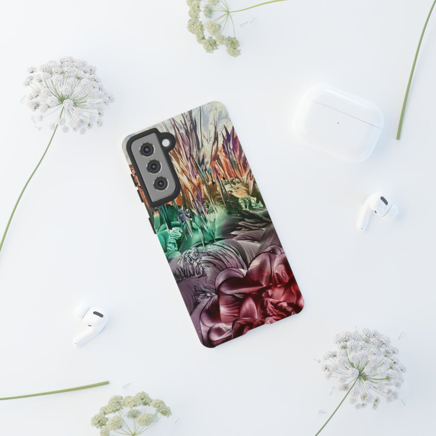 Stylish Hard Phone Case, Landscape, Art Design by Sincthus