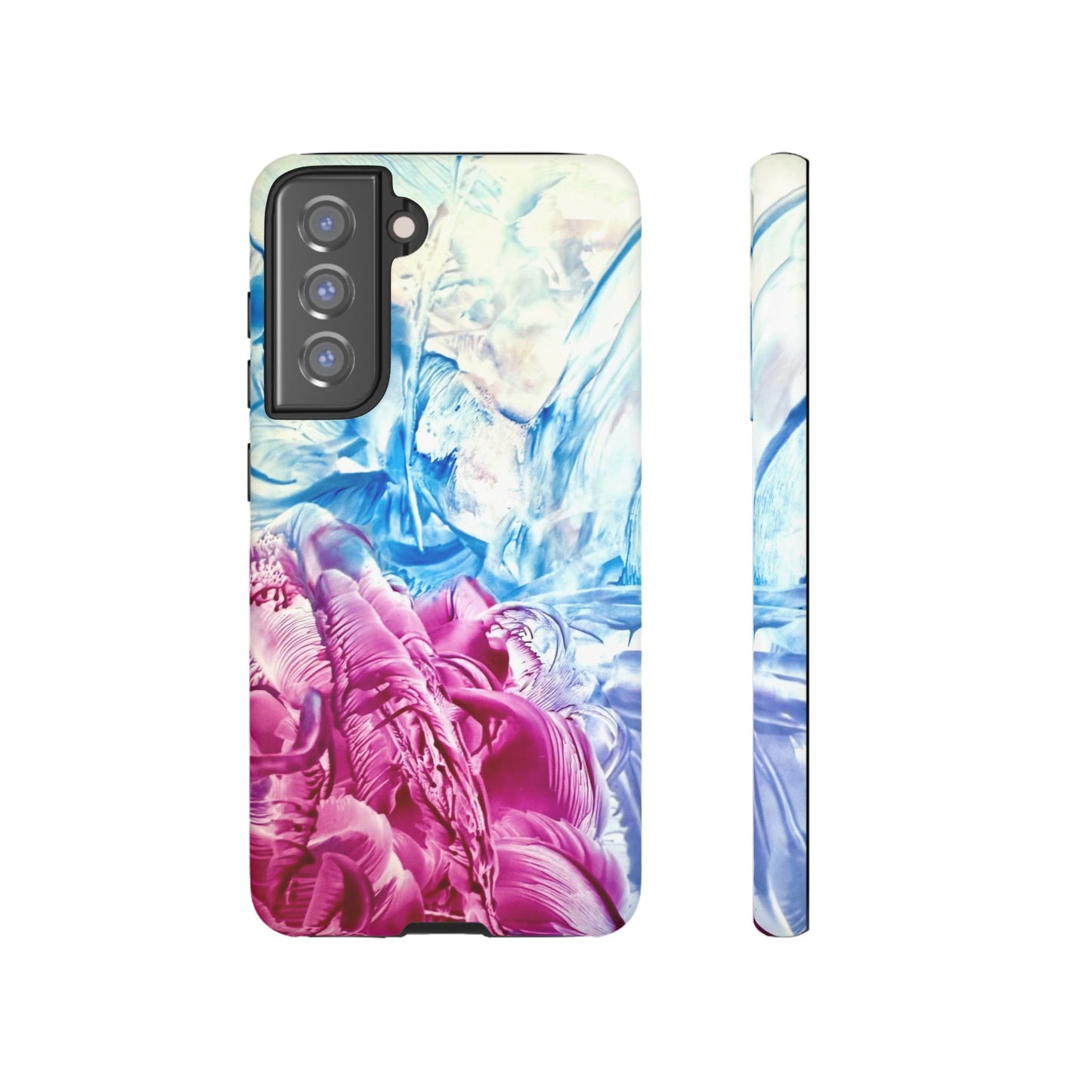 Stylish Hard Phone Case, White Horse, Art Design by Sincthus
