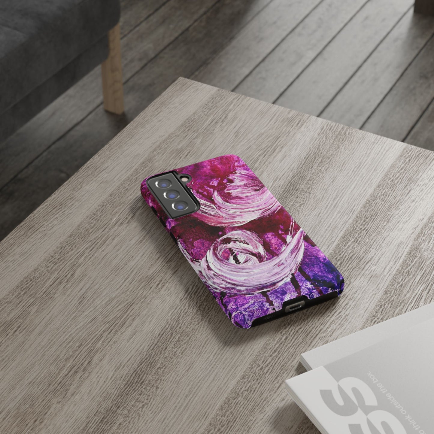 Stylish Hard Phone Case, Love Path, Art Design by Sincthus