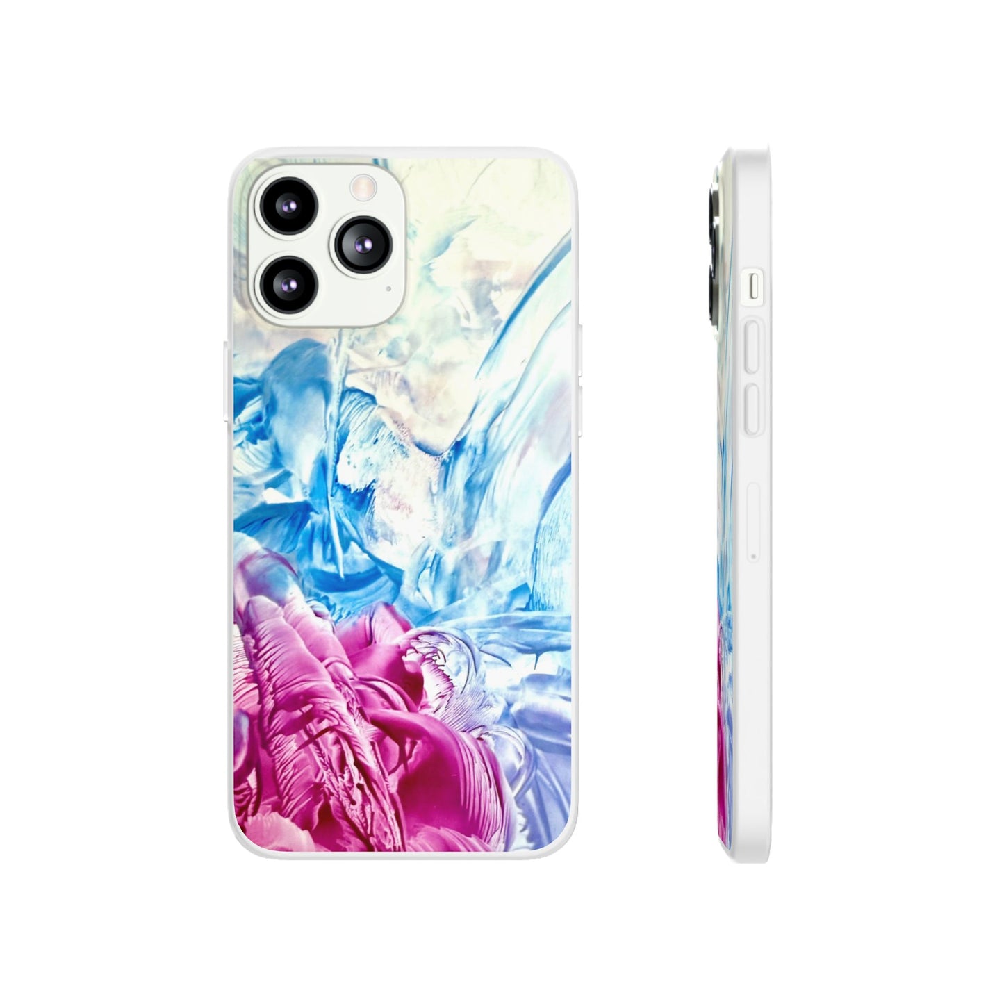 ArtFlex Phone Case, White Horse, Art Design by Sincthus