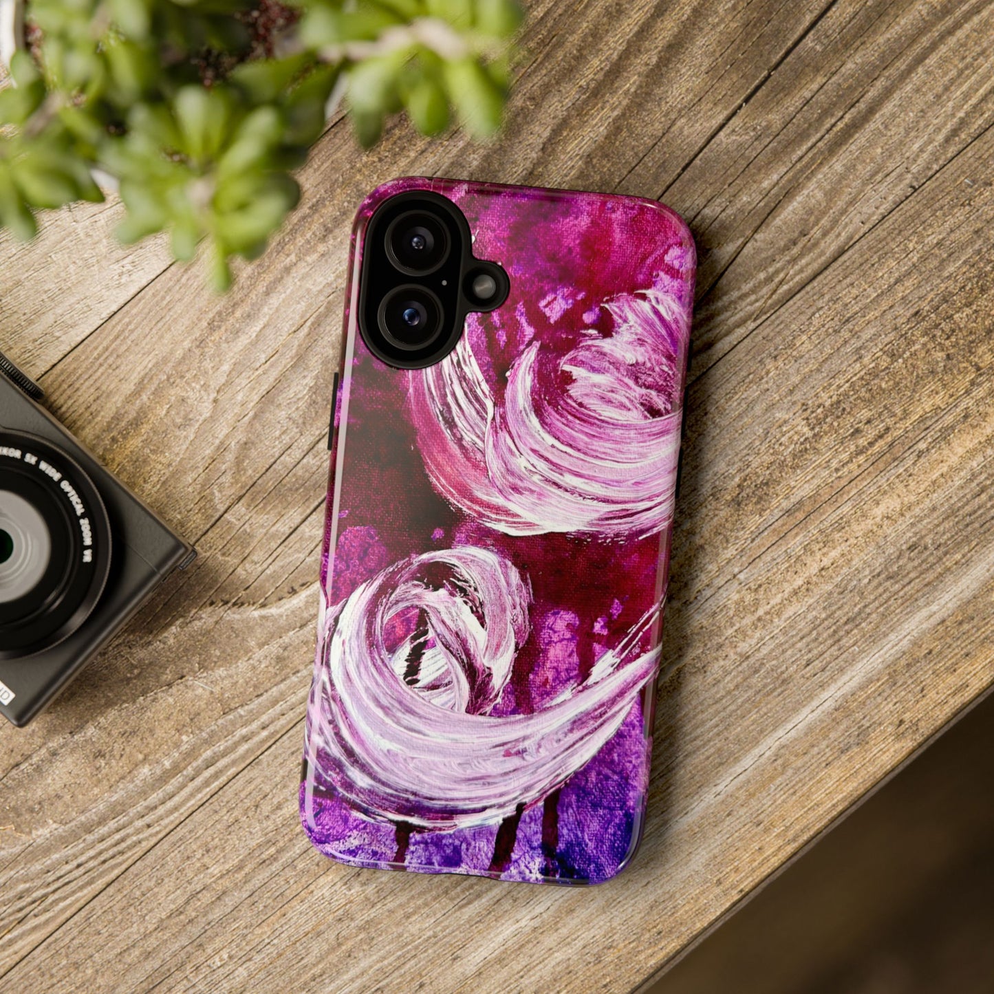 Stylish Hard Phone Case, Love Path, Art Design by Sincthus