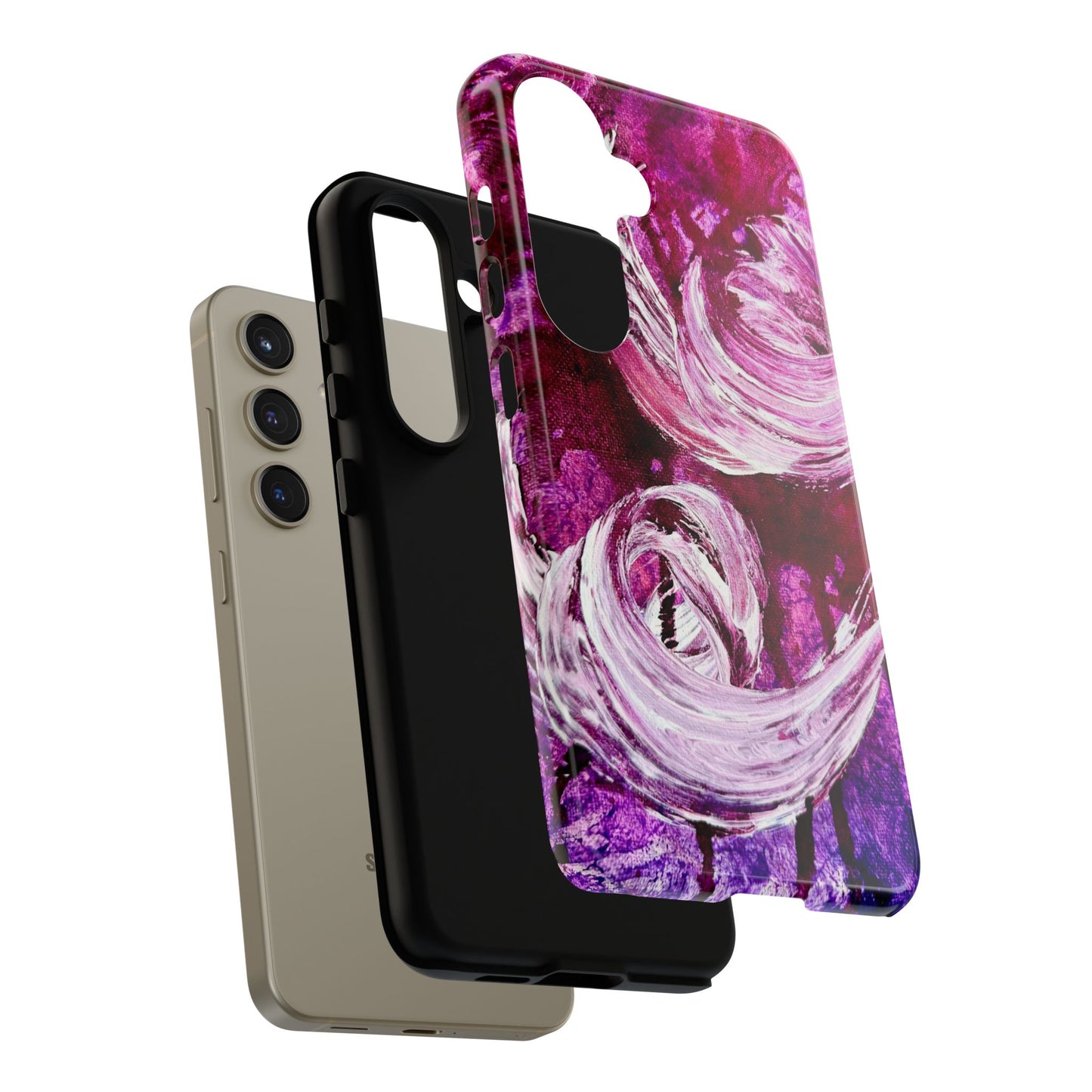 Stylish Hard Phone Case, Love Path, Art Design by Sincthus