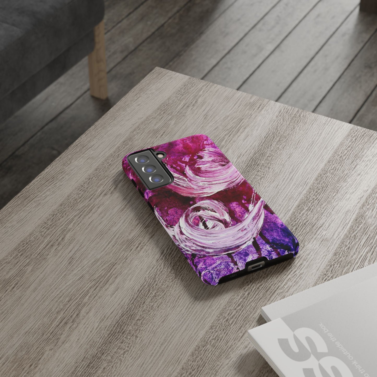 Stylish Hard Phone Case, Love Path, Art Design by Sincthus
