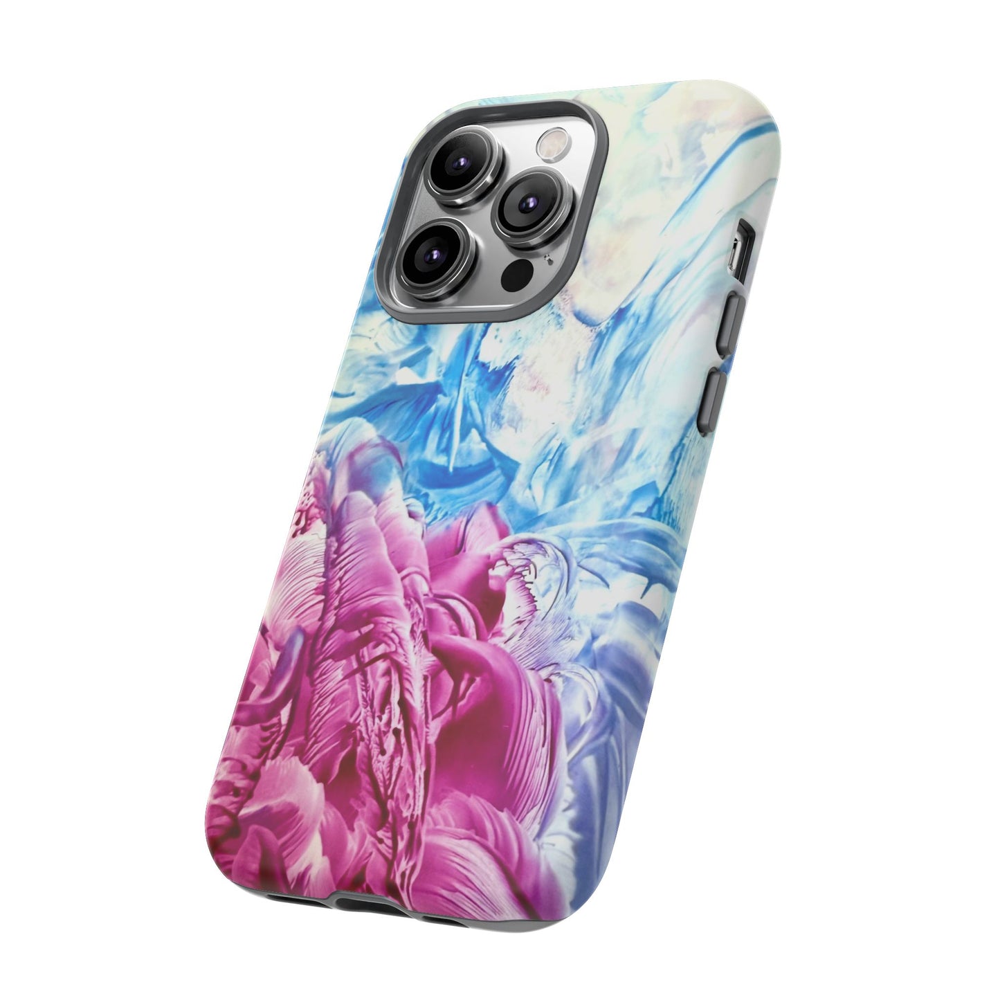 Stylish Hard Phone Case, White Horse, Art Design by Sincthus