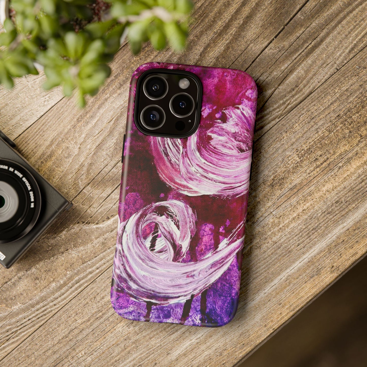 Stylish Hard Phone Case, Love Path, Art Design by Sincthus