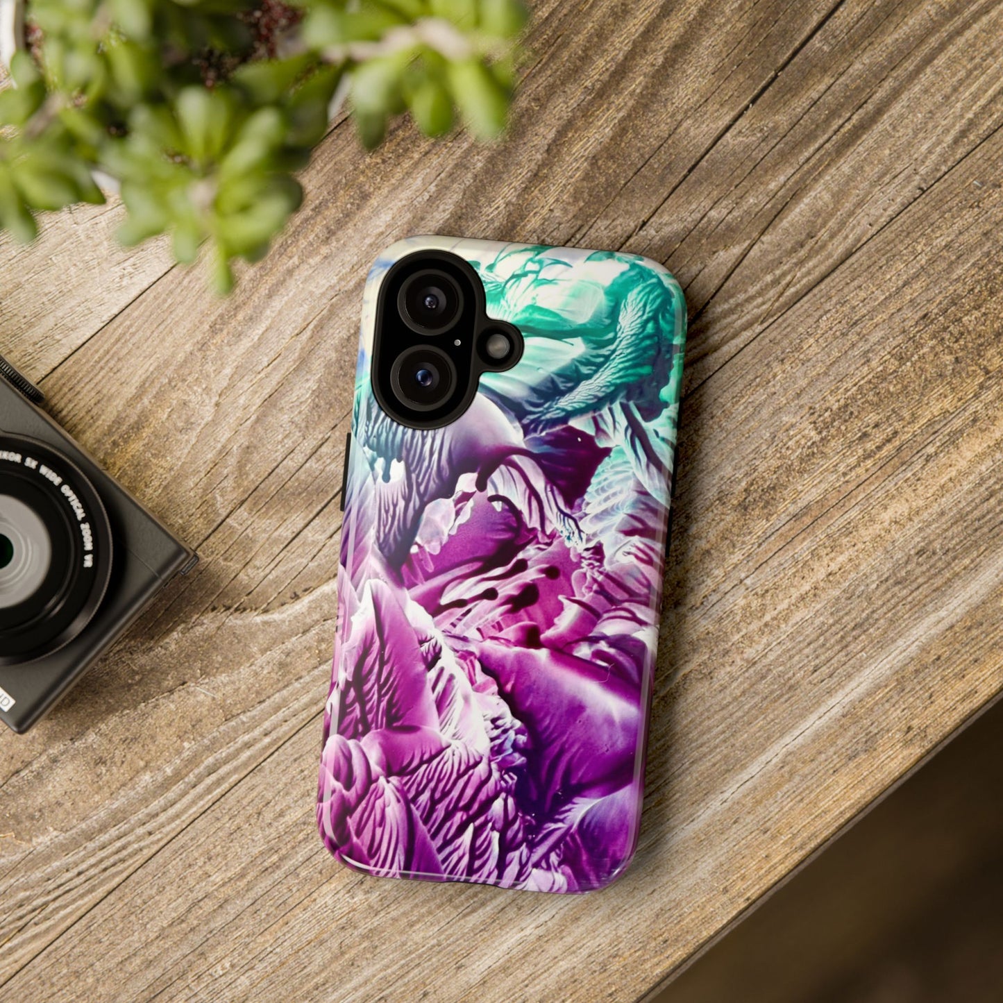 Stylish Hard Phone Case, Bloom, Art Design by Sincthus