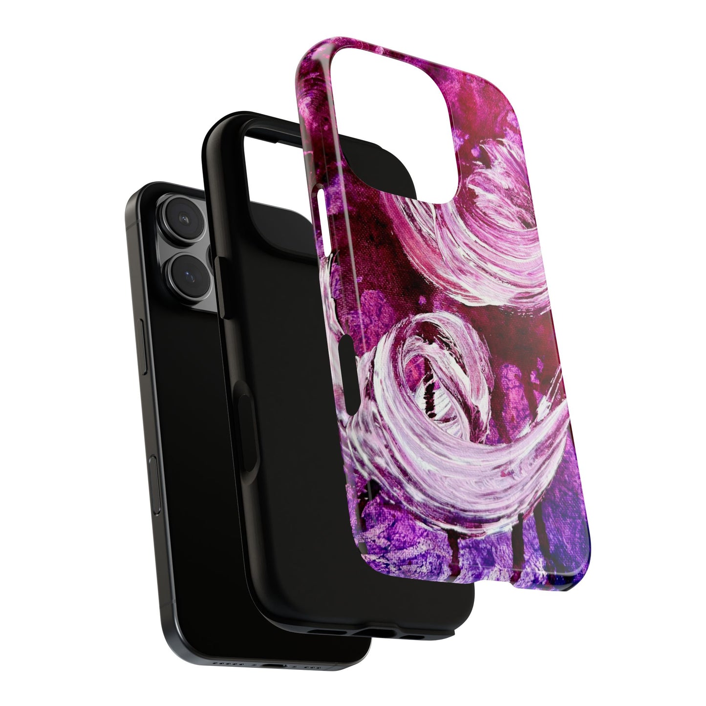 Stylish Hard Phone Case, Love Path, Art Design by Sincthus