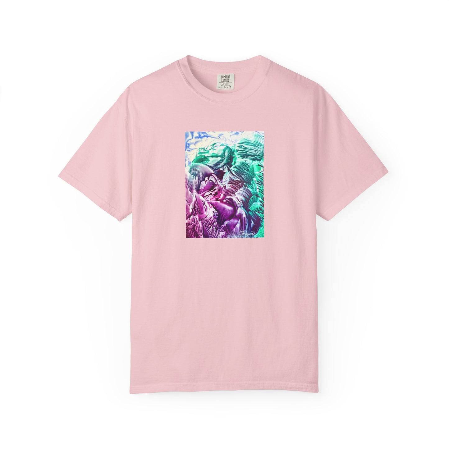 Unisex Garment-Dyed T-shirt, Bloom, Art Design by Sincthus