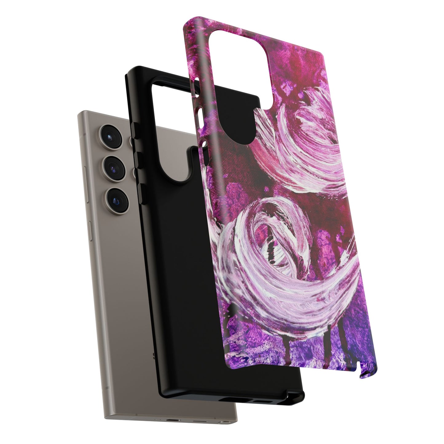 Stylish Hard Phone Case, Love Path, Art Design by Sincthus