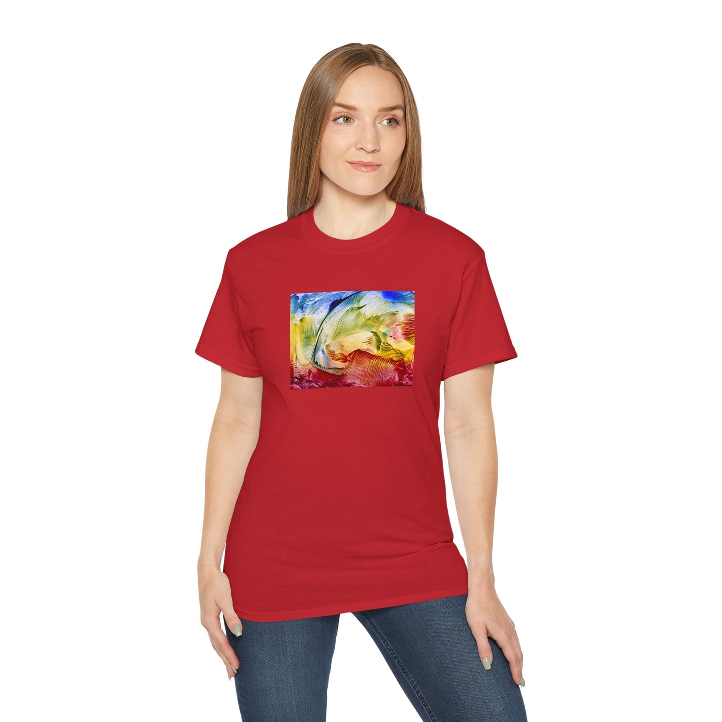 Unisex Ultra Cotton T-Shirt, Earth, Art Design by Sincthus