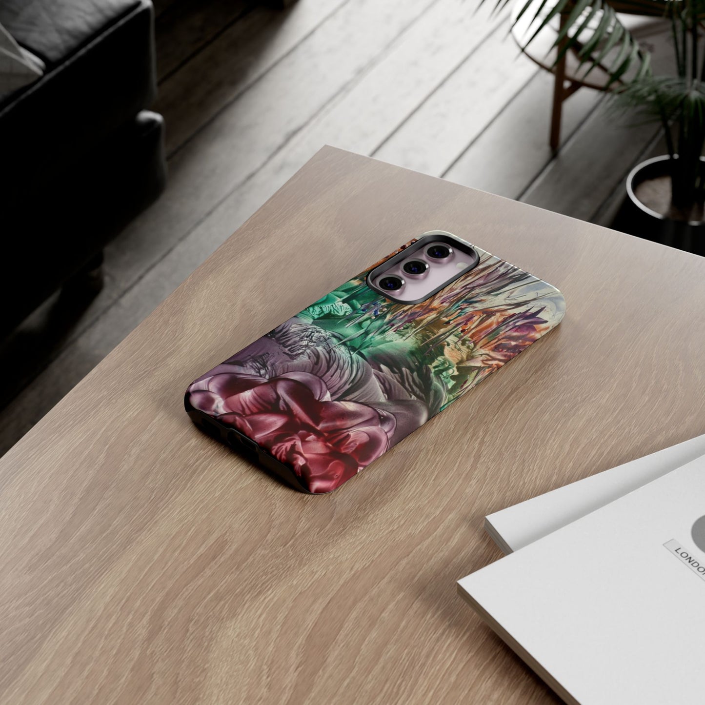 Stylish Hard Phone Case, Landscape, Art Design by Sincthus