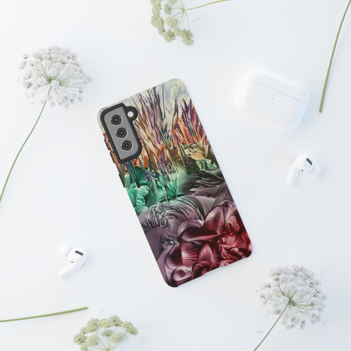 Stylish Hard Phone Case, Landscape, Art Design by Sincthus