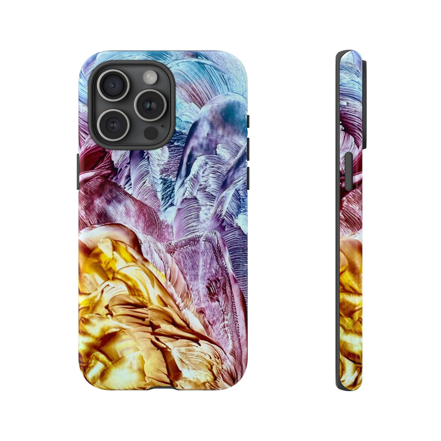Stylish Hard Phone Case, Waves, Art Design by Sincthus